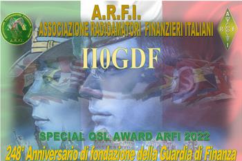 5 Award dedicate to Guardia di Finanza - 248 anni della fondazione - Giugno 2022