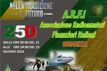 7 Award A.R.F.I. dedicato al 250 Anniversario della fondazione del Corpo della Guardia di Finanza - Giugno 2024